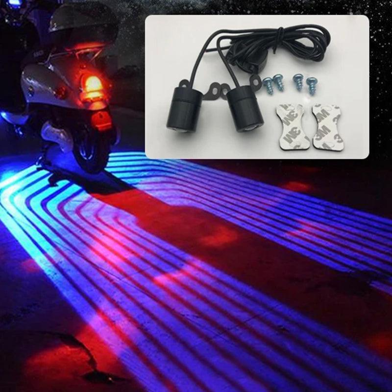 Light up your car interior with the Electric Car Carpet Lamp Wing Projection Lamp - BUNNY BAZAR