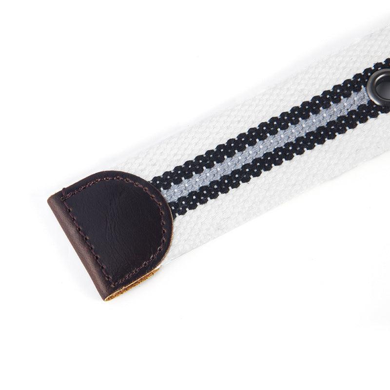 Pin Buckle Canvas Belt Casual - BUNNY BAZAR