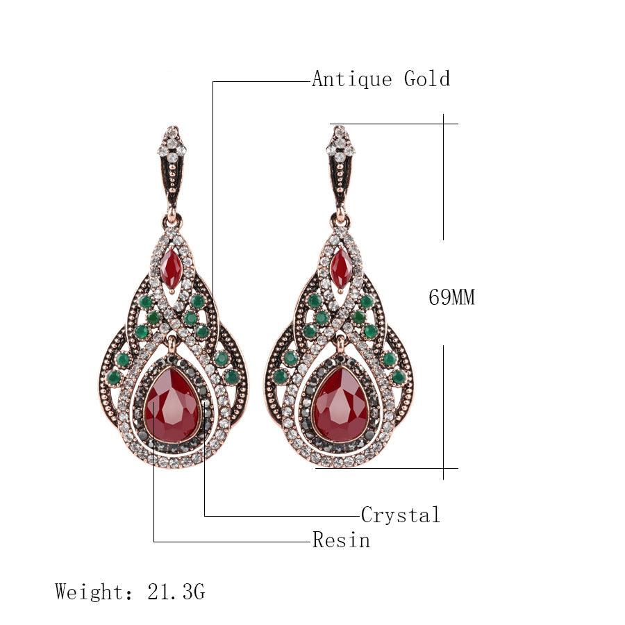 Retro Wild Temperament Banquet Earrings Earrings - BUNNY BAZAR