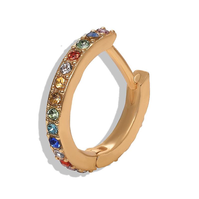 Make a Statement With This Glamorous Diamond Zircon Crystal Earring - BUNNY BAZAR