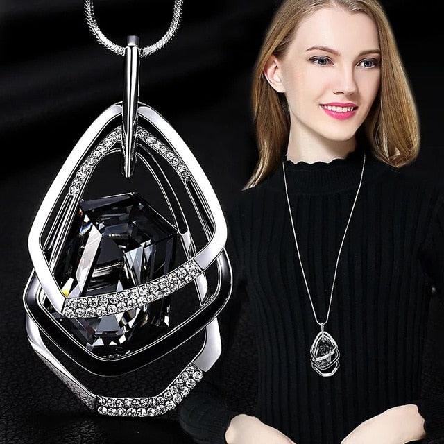 Women's accessories necklace sweater chain - BUNNY BAZAR