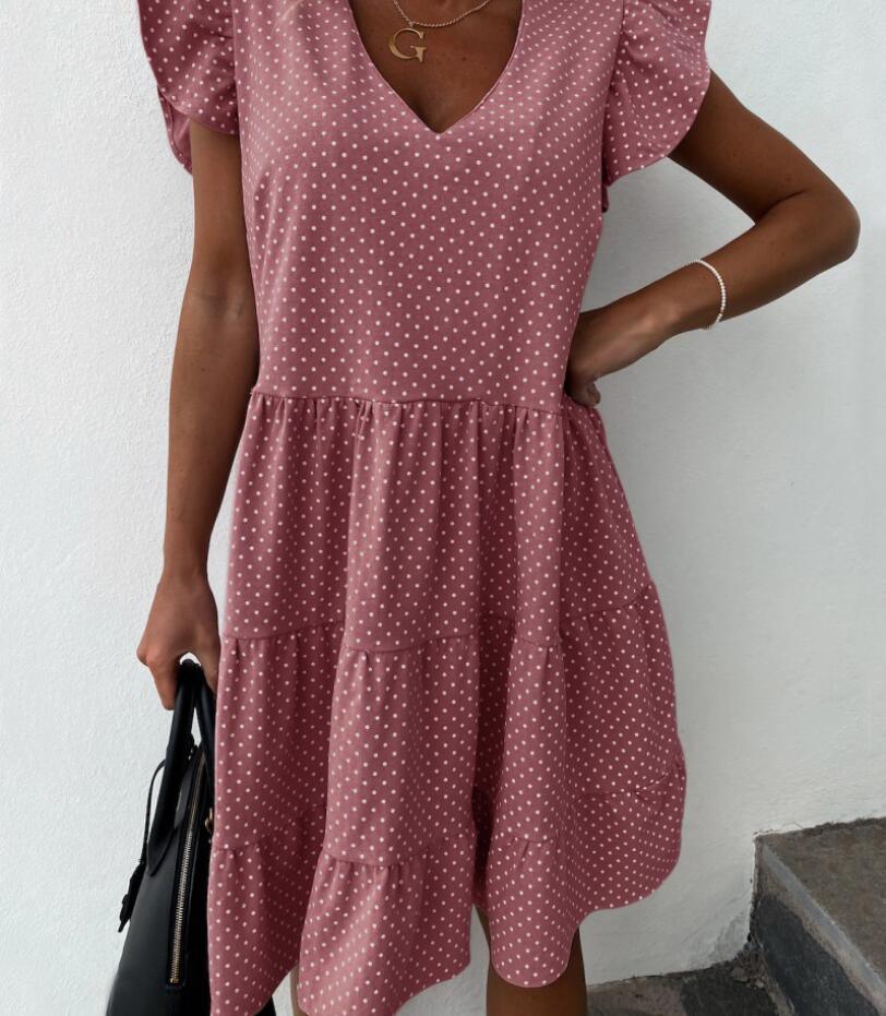 Polka dot ruffled cake skirt - BUNNY BAZAR