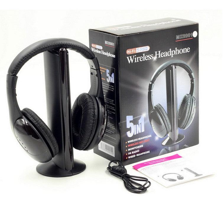 Enjoy Television Without Disturbing Bluetooth Wireless TV Headphone - BUNNY BAZAR