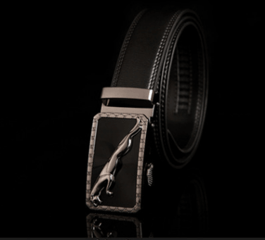 Men's leather factory direct belt buckle leather belt men's automatic belt belt wholesale business - BUNNY BAZAR