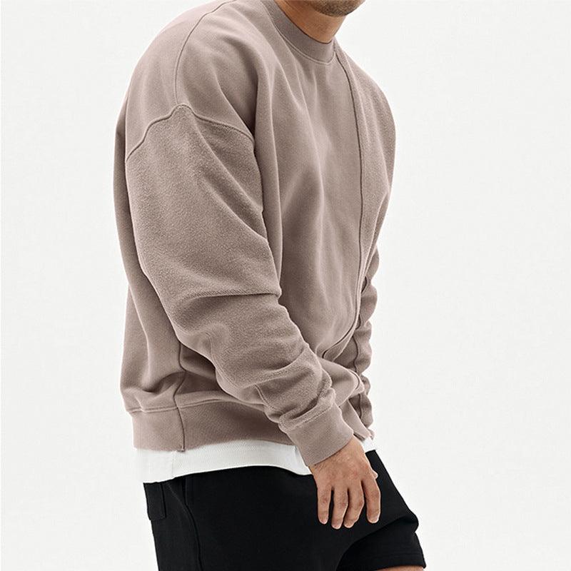Pullover Round Neck Sweater Loose Men Clothes - BUNNY BAZAR