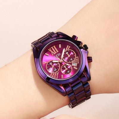 Luxury rose gold women casual watch - BUNNY BAZAR