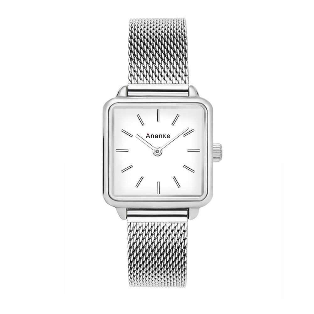 Waterproof Square Ladies Watch Quartz Movement In 26 Different Styles And Colors - BUNNY BAZAR