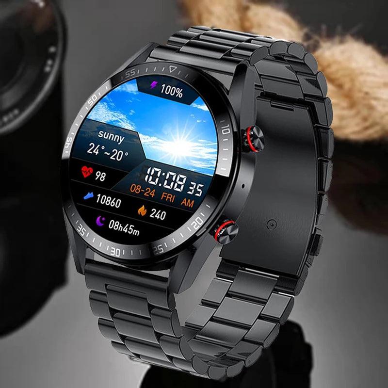 Bluetooth Call Smart Watch Music Heart Rate Blood Pressure Always Bright Screen - BUNNY BAZAR