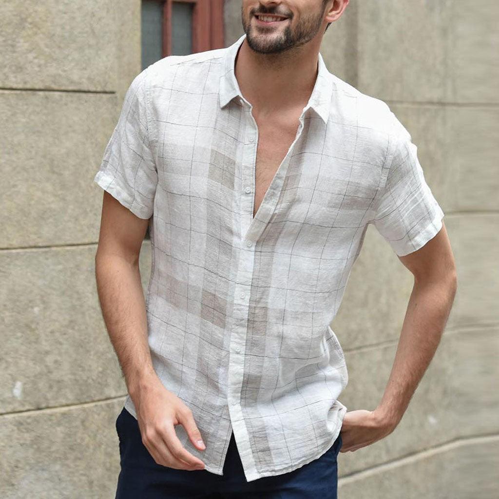 Men's check shirt - BUNNY BAZAR