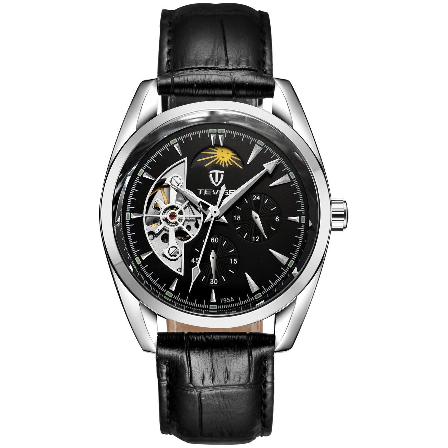 P Katwis watches Tourbillon watches men burst through the end of the stars waterproof automatic mechanical watches - BUNNY BAZAR