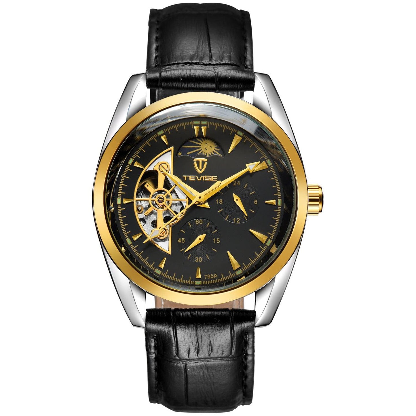 P Katwis watches Tourbillon watches men burst through the end of the stars waterproof automatic mechanical watches - BUNNY BAZAR