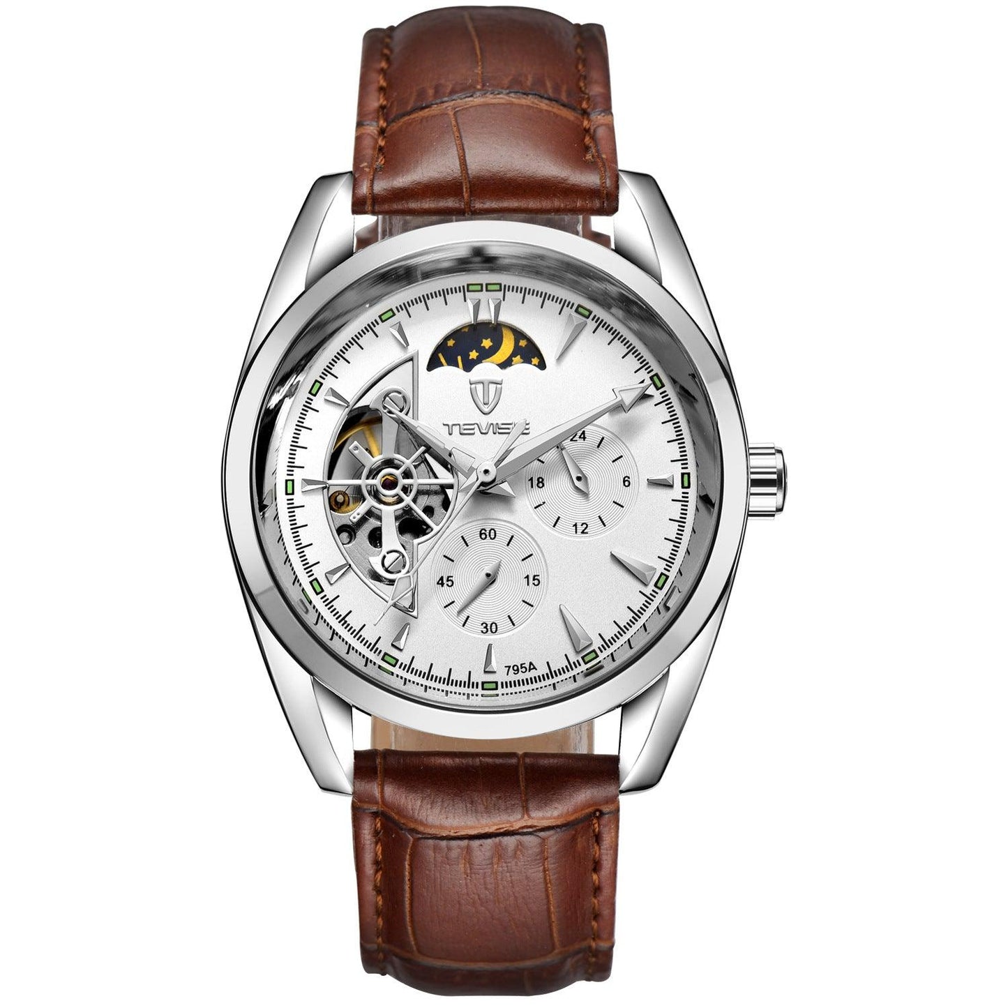 P Katwis watches Tourbillon watches men burst through the end of the stars waterproof automatic mechanical watches - BUNNY BAZAR