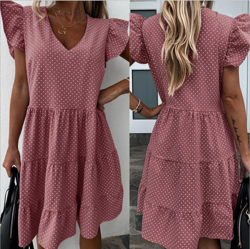 Polka dot ruffled cake skirt - BUNNY BAZAR