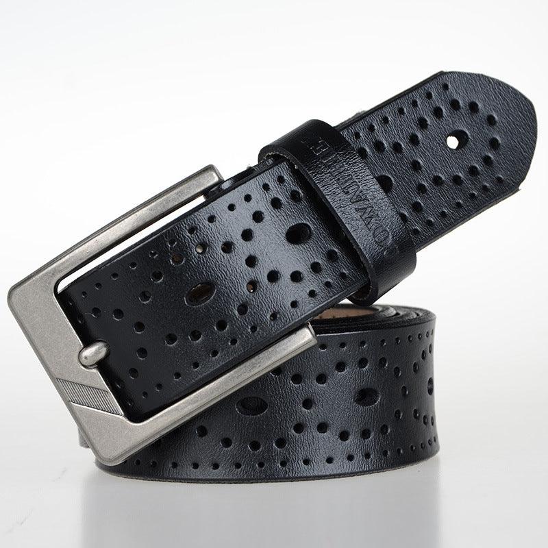 Top-Notch Leather Belt is Made Using a Full-Grain Leather Construction - BUNNY BAZAR