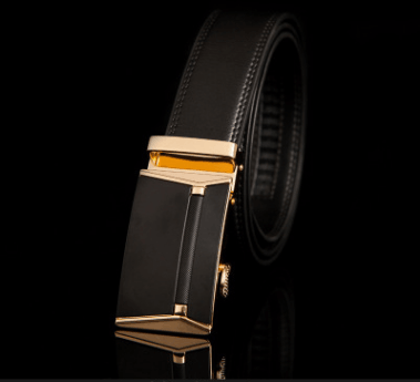 Men's leather factory direct belt buckle leather belt men's automatic belt belt wholesale business - BUNNY BAZAR