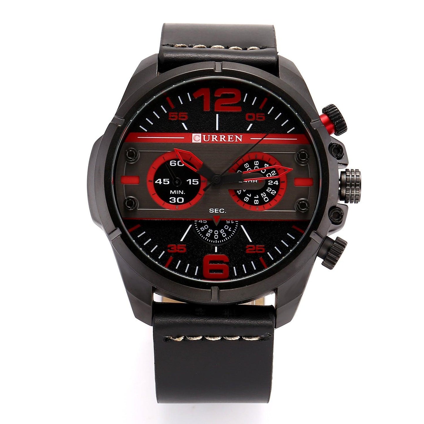 Table M8259 Aerospace military military CURREN Kuran the black belt waterproof MENS WATCH QUARTZ WATCH - BUNNY BAZAR