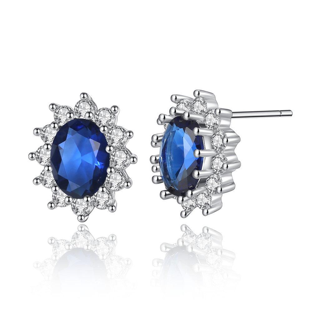 Sunflower Jewelry Set Necklace Ring Stud Earrings Bridal Jewelry - BUNNY BAZAR