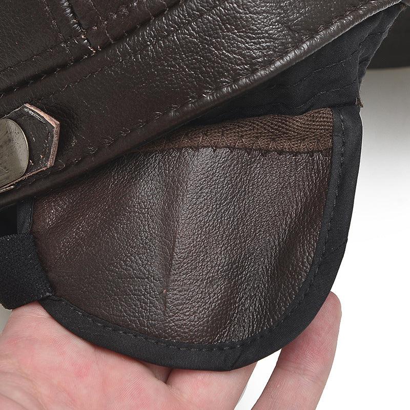 Men's winter warm padded baseball cap - BUNNY BAZAR