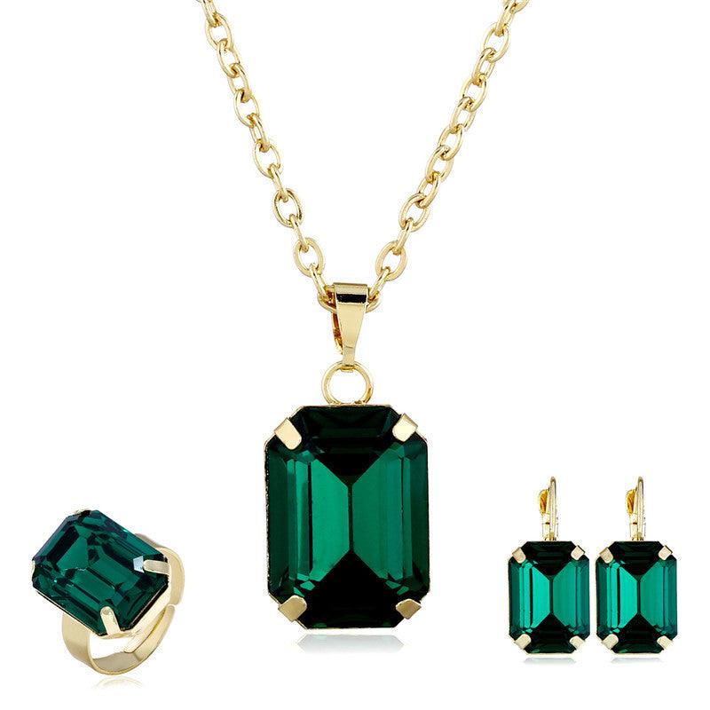 Bridal jewelry European and American jewelry set - BUNNY BAZAR