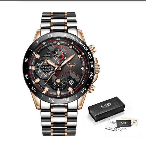 This Product Offers A Luxury High-Quality Design Dial, Along With A Date Display Featur - BUNNY BAZAR