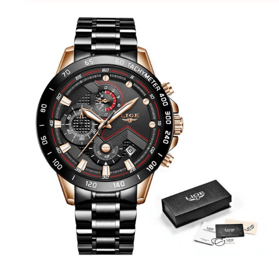 This Product Offers A Luxury High-Quality Design Dial, Along With A Date Display Featur - BUNNY BAZAR