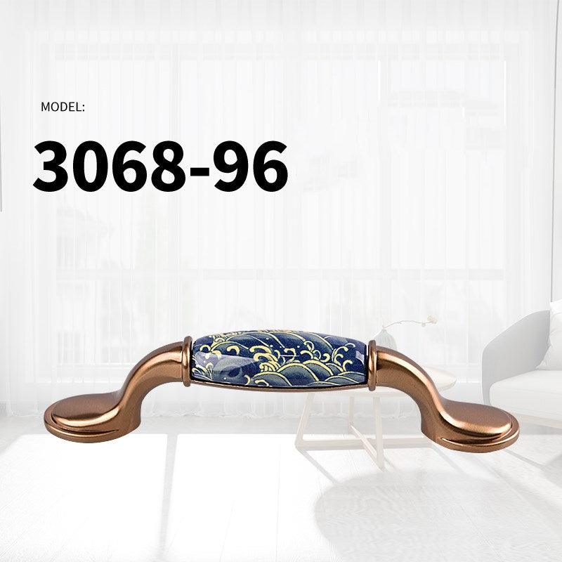 Retro new Chinese style cabinet drawer handle - BUNNY BAZAR