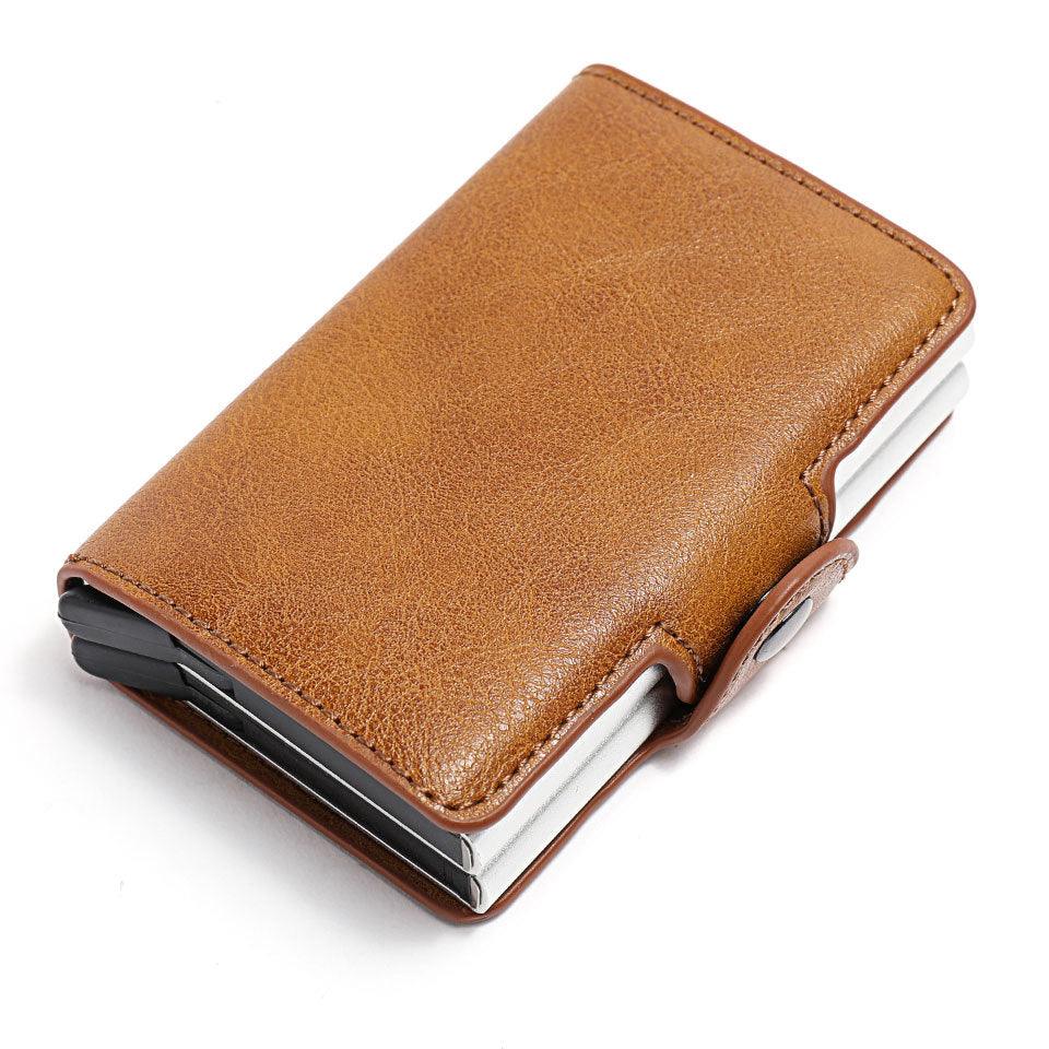 Minimalist Card Holder Wallet Pop Up Cards RFID Protection - BUNNY BAZAR
