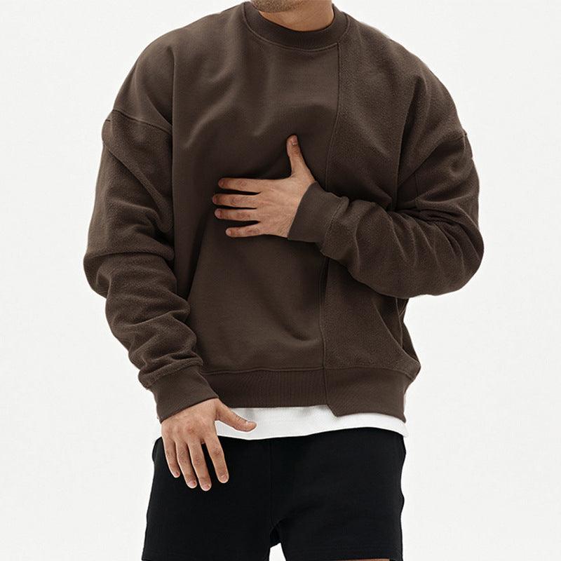 Pullover Round Neck Sweater Loose Men Clothes - BUNNY BAZAR