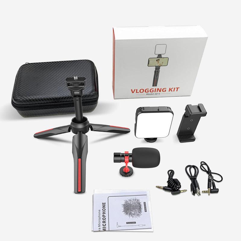 Mobile Phone Live Selfie Stick Fill Light Tripod - BUNNY BAZAR