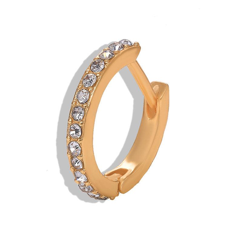 Make a Statement With This Glamorous Diamond Zircon Crystal Earring - BUNNY BAZAR
