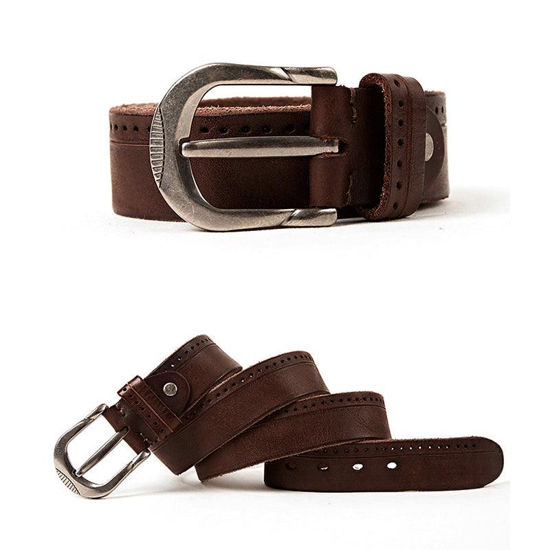 Cowhide belt - BUNNY BAZAR