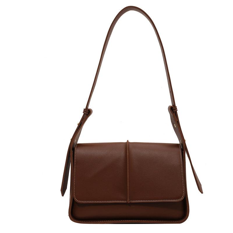 Retro Textured Shoulder Bag Women Underarm - BUNNY BAZAR