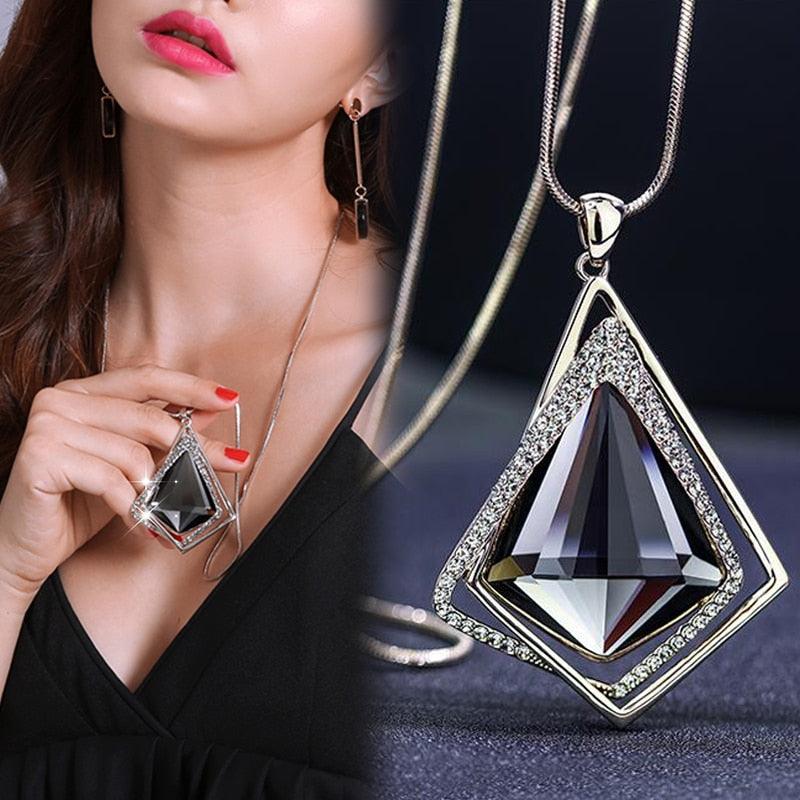 Women's accessories necklace sweater chain - BUNNY BAZAR