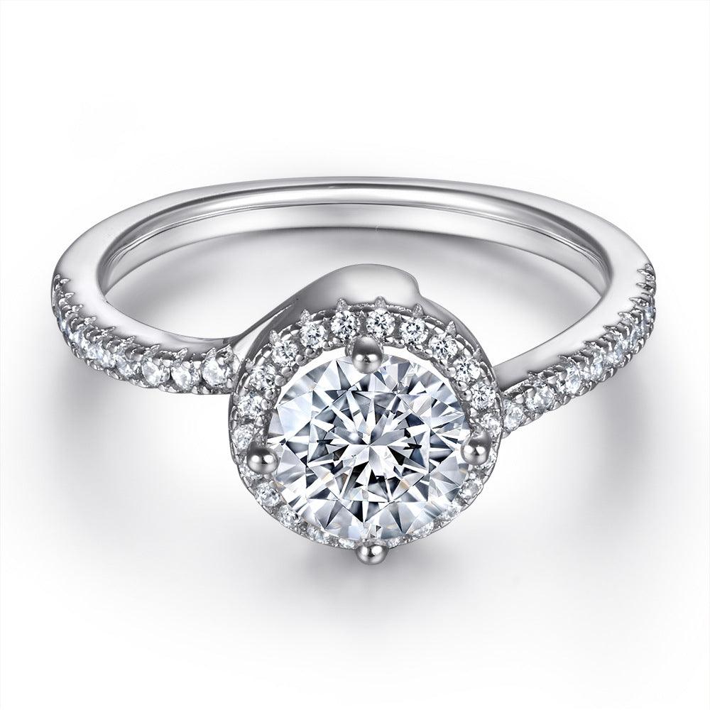 Sterling Silver Ring Women European And American Fashion - BUNNY BAZAR