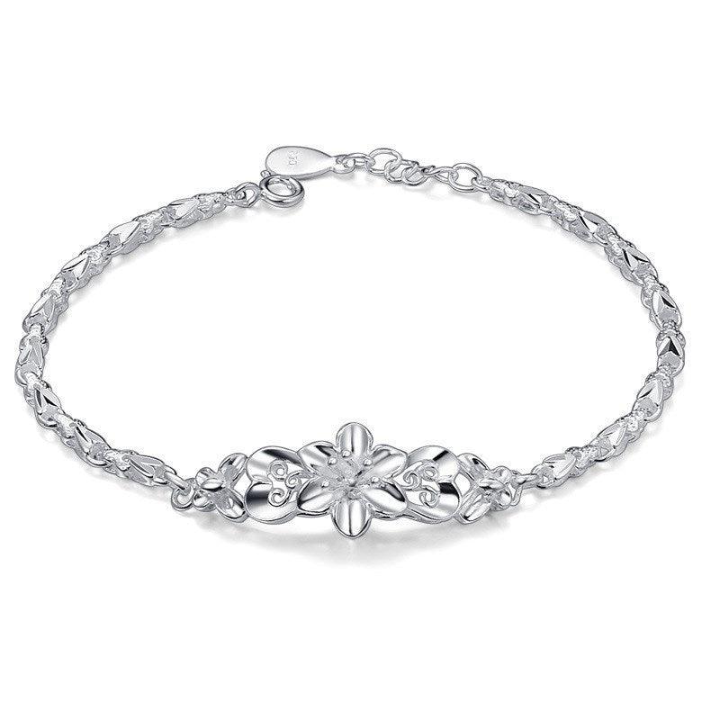 S999 Foot Silver Sterling Bracelet - BUNNY BAZAR