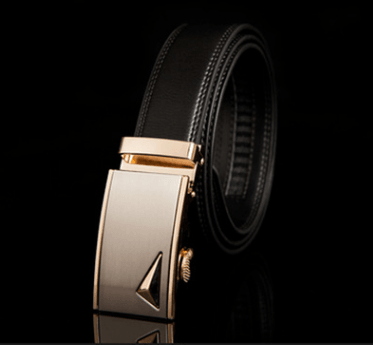 Men's leather factory direct belt buckle leather belt men's automatic belt belt wholesale business - BUNNY BAZAR