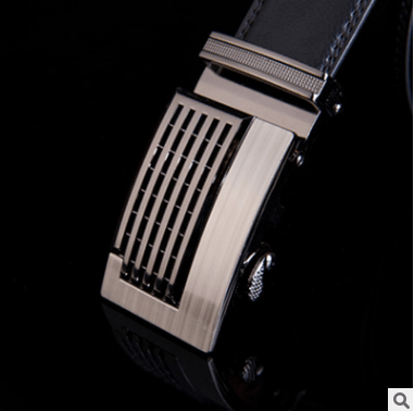 Men's leather factory direct belt buckle leather belt men's automatic belt belt wholesale business - BUNNY BAZAR