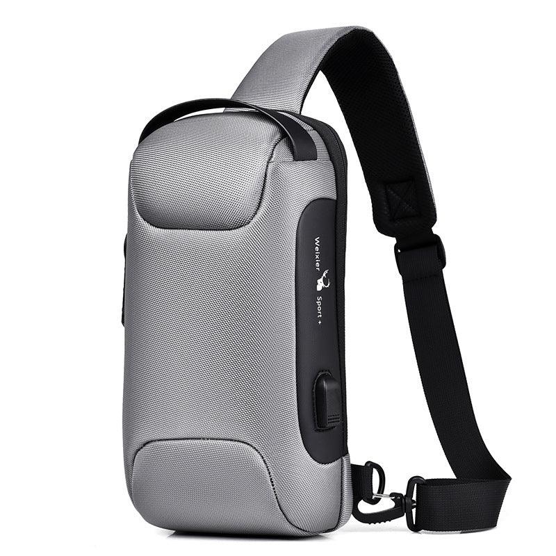 Anti Theft Crossbody Backpack Waterproof USB Charging Port - BUNNY BAZAR