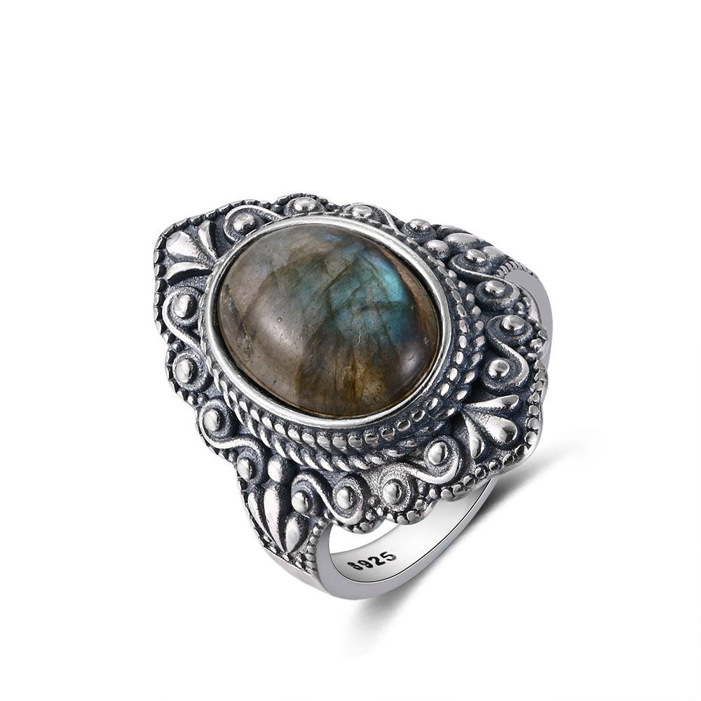 Natural Green Fashion Emerald Ring Women - BUNNY BAZAR