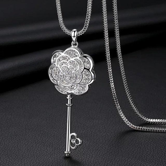 Women's accessories necklace sweater chain - BUNNY BAZAR