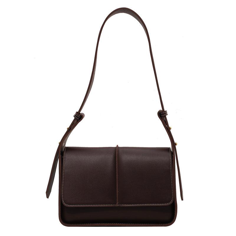 Retro Textured Shoulder Bag Women Underarm - BUNNY BAZAR
