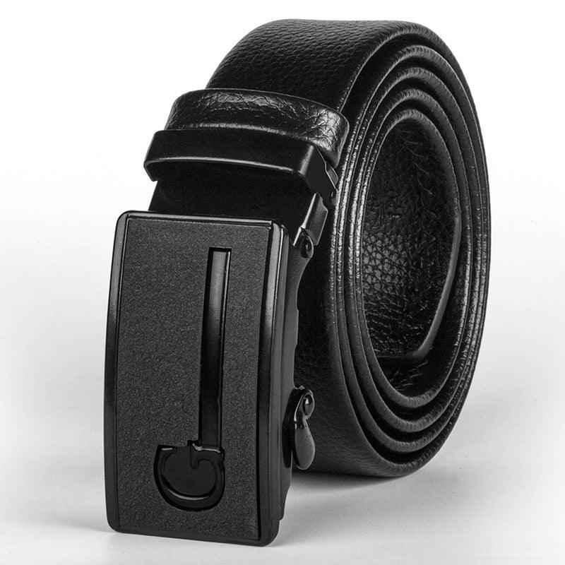 Men's Belt With Automatic Buckle - BUNNY BAZAR