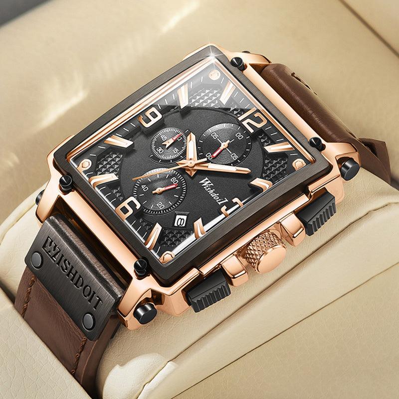 This Modern Automatic Square Waterproof Personality Watch - BUNNY BAZAR