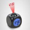 LED Projection Alarm Clock Report Clock Voice Report Clock - BUNNY BAZAR