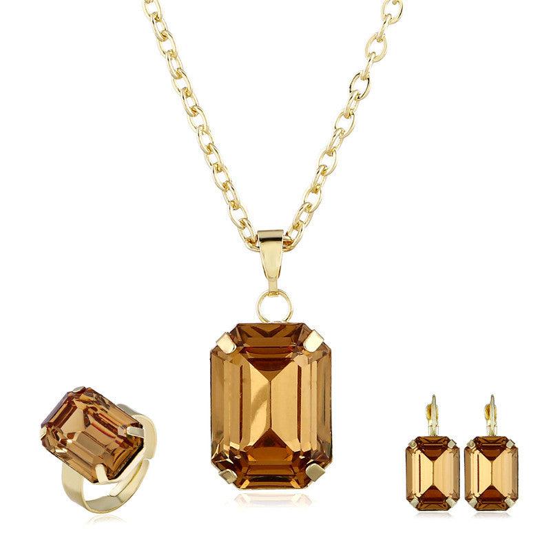 Bridal jewelry European and American jewelry set - BUNNY BAZAR