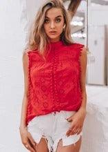 Loose tops, European and American casual tops, cotton - BUNNY BAZAR