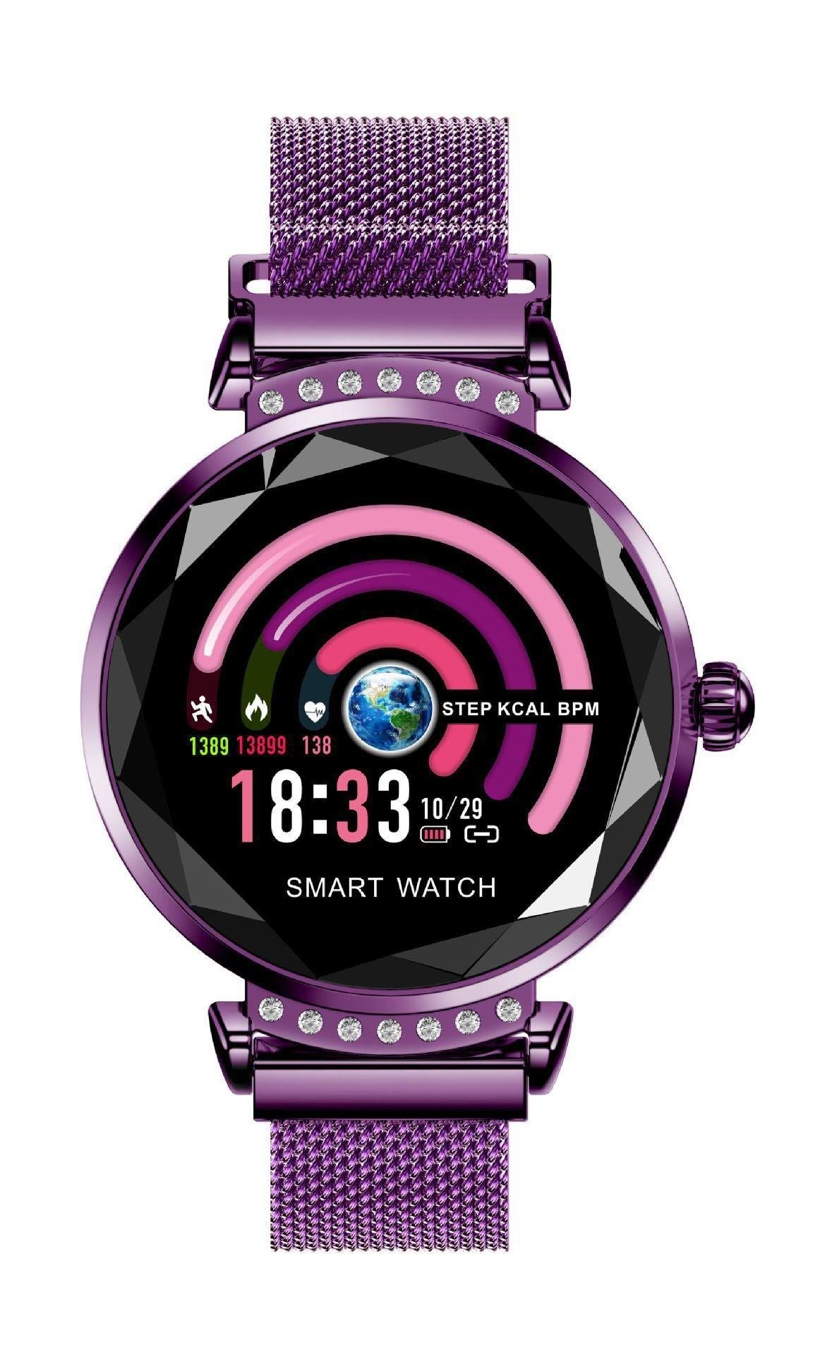 H2 Color Screen Smart Bracelet Ladies Menstrual Period Reminder - BUNNY BAZAR