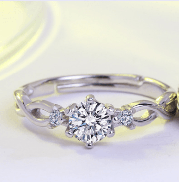 Love Interwoven Ring For Men And Women - BUNNY BAZAR