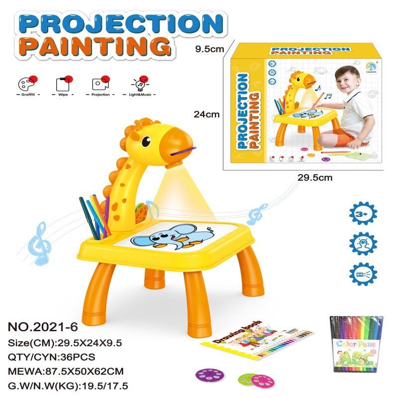 Drawing Projector Table for Kids, Trace and Draw Projector Toy - BUNNY BAZAR