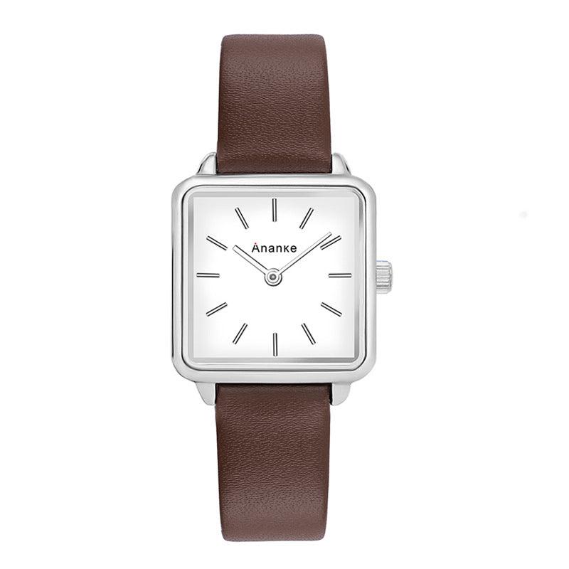 Waterproof Square Ladies Watch Quartz Movement In 26 Different Styles And Colors - BUNNY BAZAR